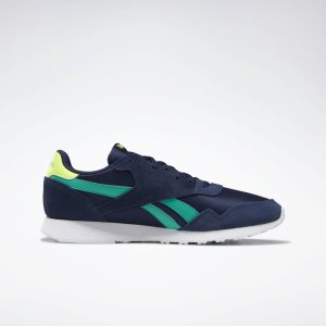 Reebok Royal Ultra Turnschuhe Herren - Navy/Türkis/Gelb/Weiß - DE 201-GOV